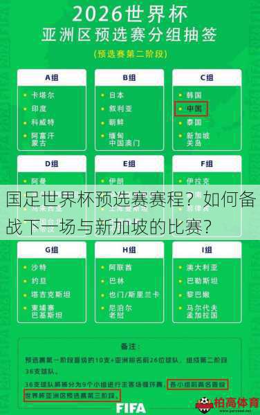 国足世界杯预选赛赛程？如何备战下一场与新加坡的比赛？